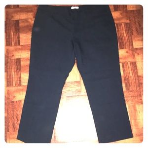 Dark navy work slacks